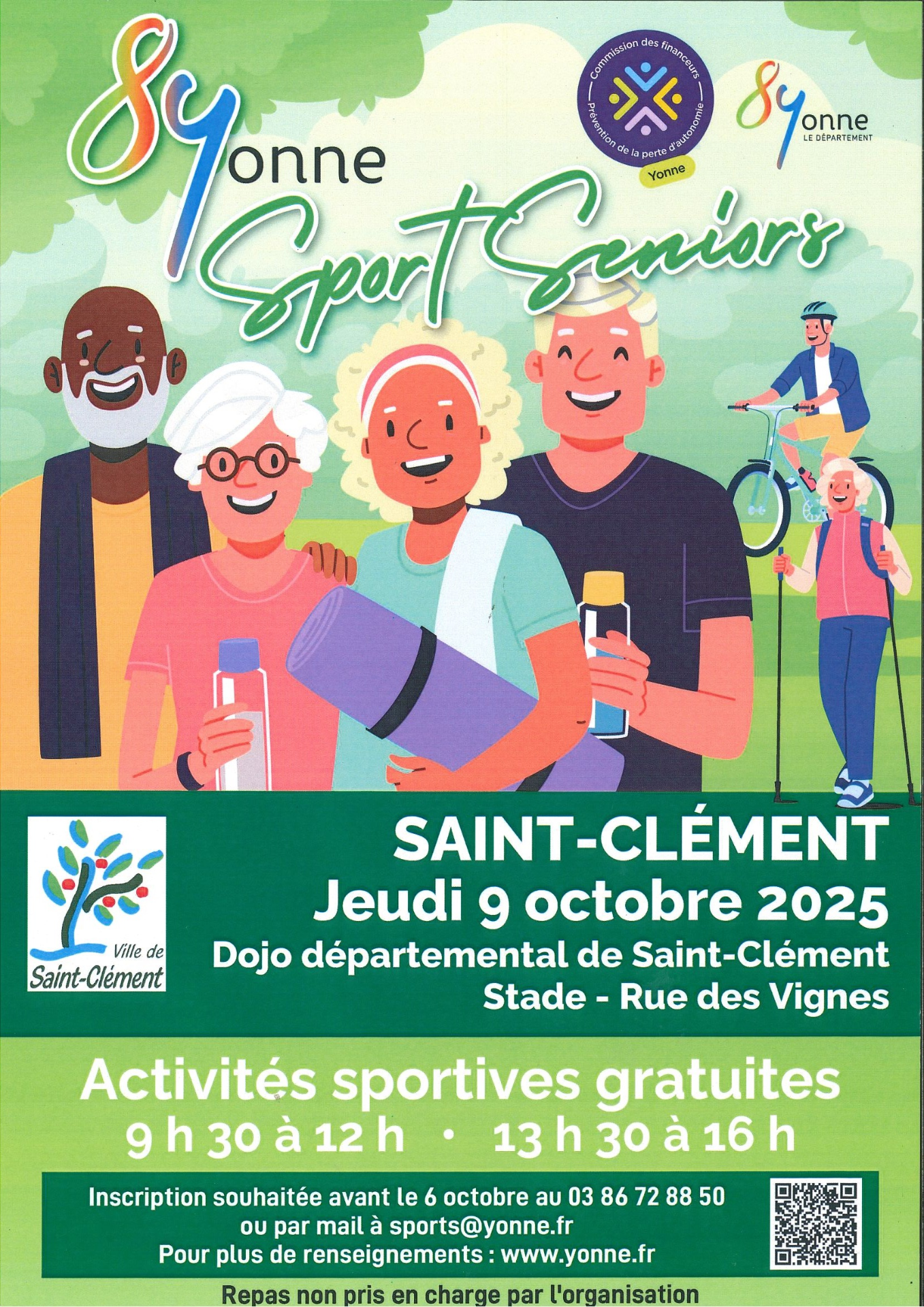 Yonne tour sport seniors 2025