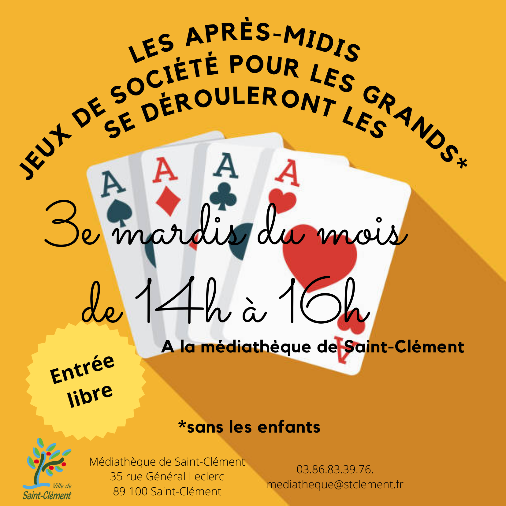 affiche atelier jeux de société