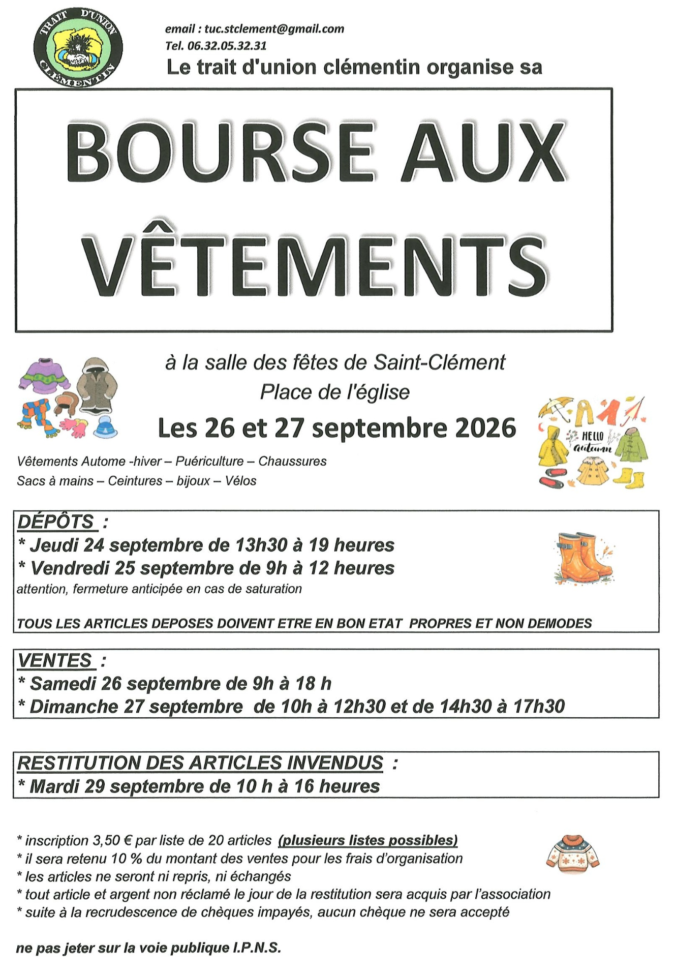 affiche bourse sept 26