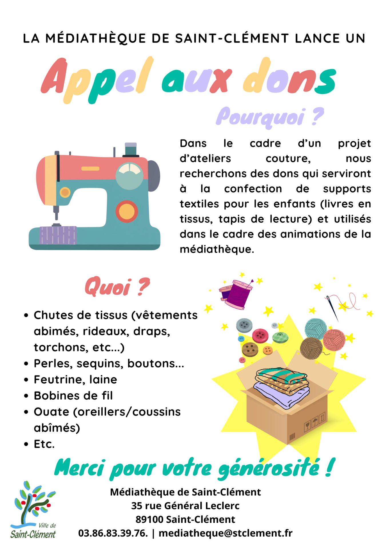 appel aux dons