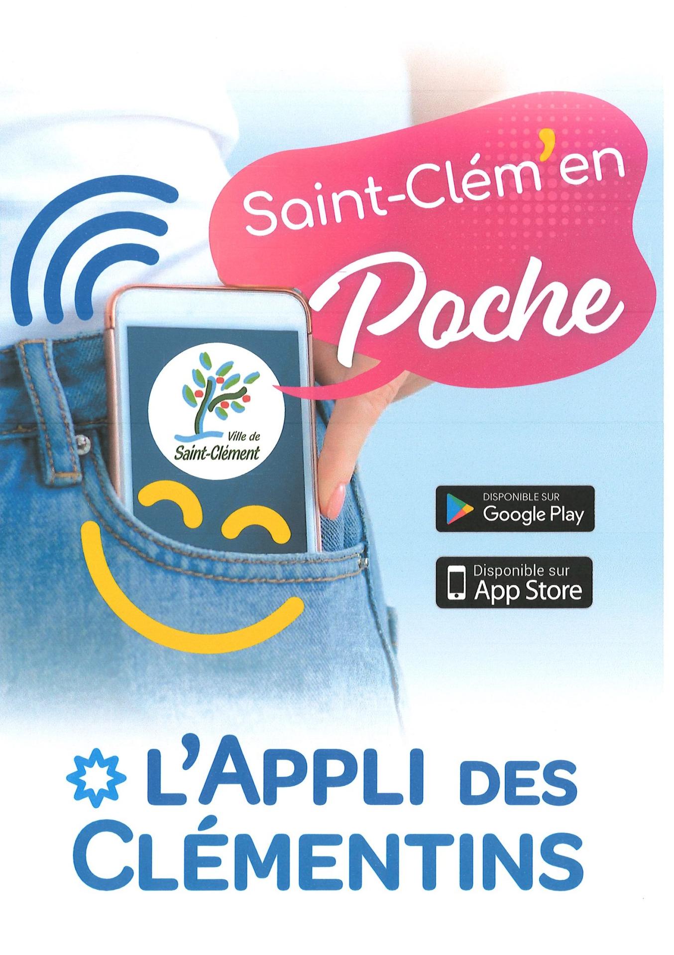 affiche de l'application mobile